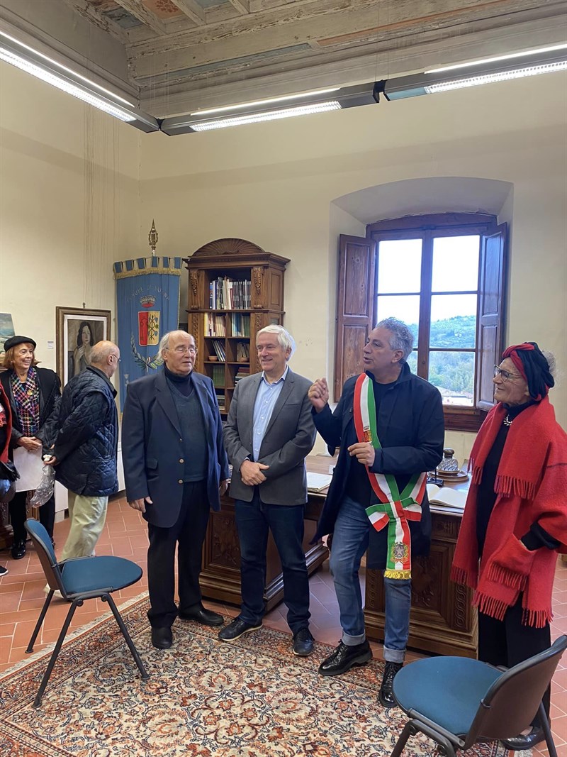 Visita del console francese a Rufina