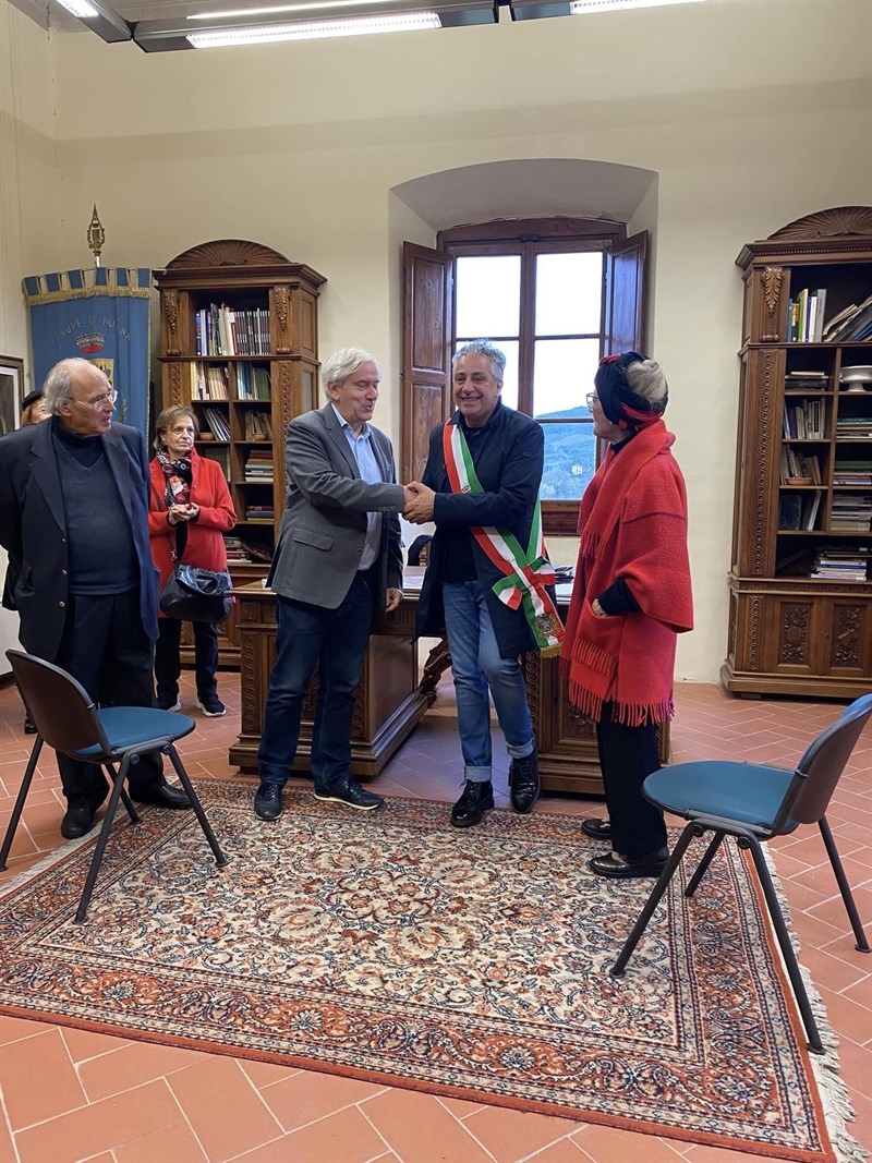 Visita del console francese a Rufina