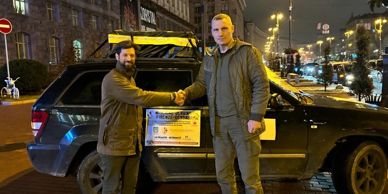 Tra sfide e solidarietà: Missione Ucraina Firenze Donbass arrivata a Kyiv