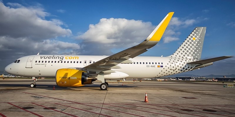 Un aereo della Vueling