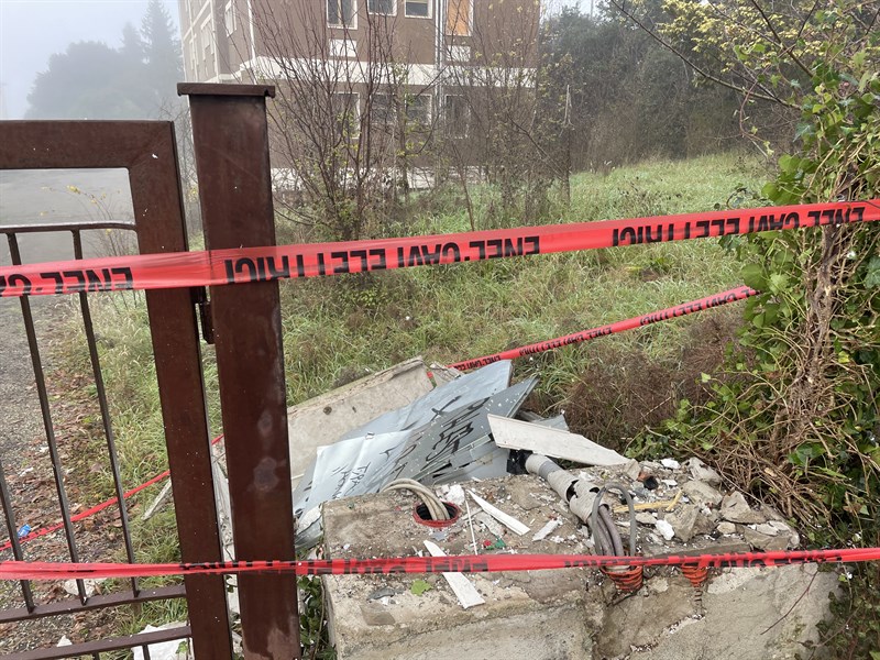 i danni dell'esplosione