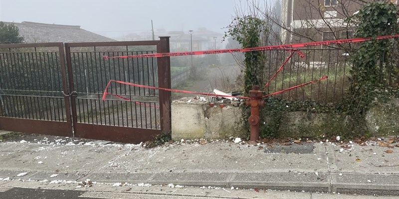 I danni dell'esplosione