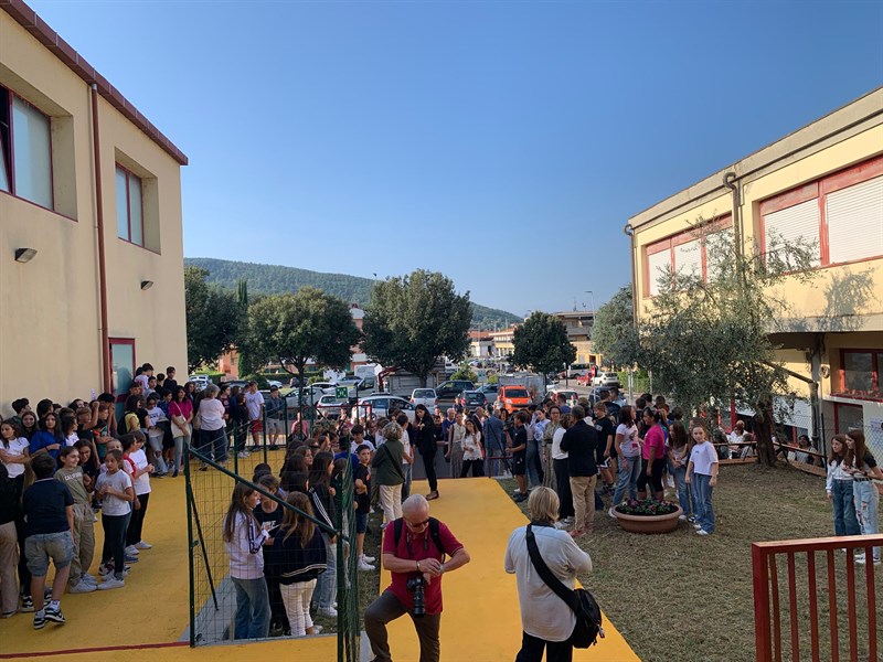 Inaugurazione scuola Da Vinci a Rufina