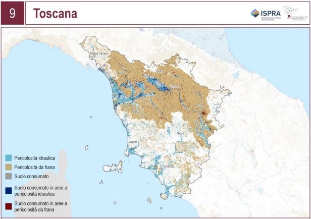 Il rischio idraulico in Toscana