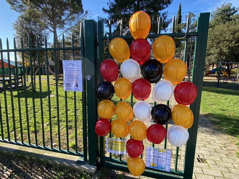 Inaugurazione con la scuola primaria di Reggello dell'Albero per la sicurezza