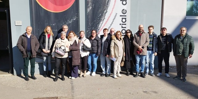 La Giunta e il Consiglio Comunale di Pontassieve in visita al Memoriale delle Deportazioni a Firenze