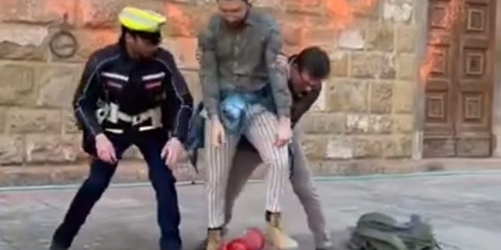 Il sindaco Nardella dopo il blitz di "Ultima generazione"