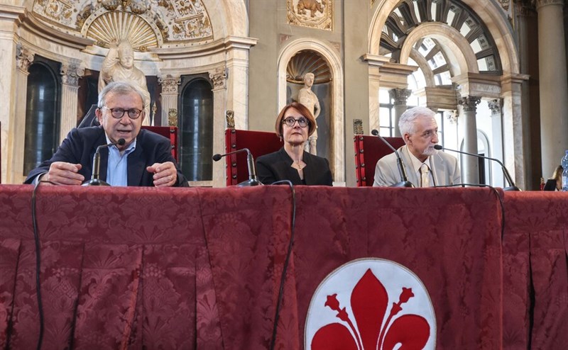 Un momento della cerimonia