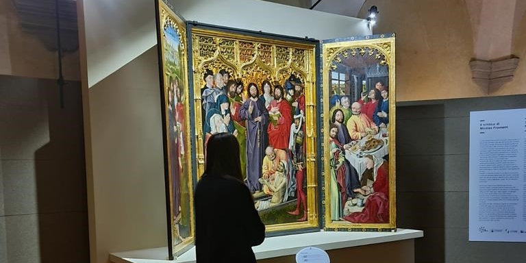 Per Froment, boom di visitatori al Convento di Bosco ai Frati