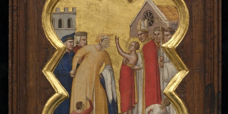 San Francesco rinuncia ai beni terreni