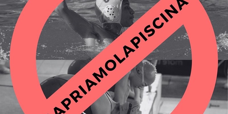 Slogan della raccolta firme su Change.org della Torre NP contro la chiusura della piscina comunale di Pontassieve