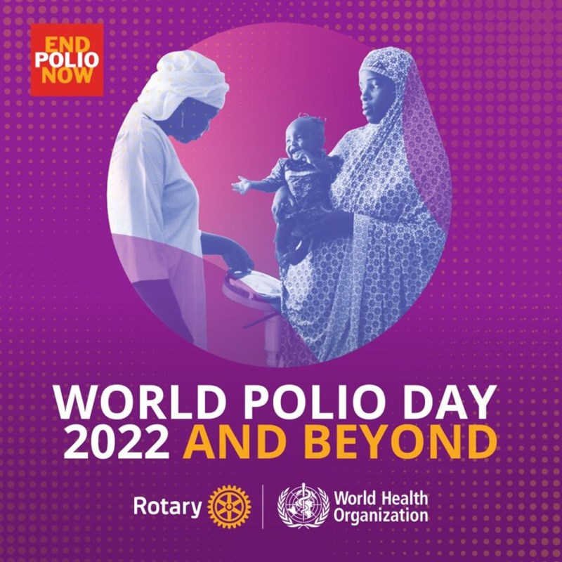 La giornata per la eradicazione della polio