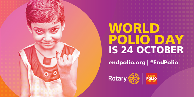La giornata per la eradicazione della polio