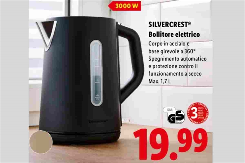 Lidl, questo bollitore sta andando a ruba!