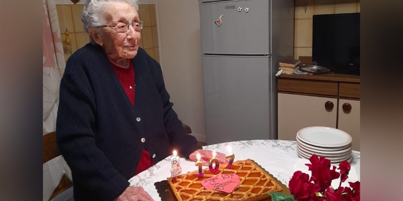 Bruna Bendoni 107 anni 