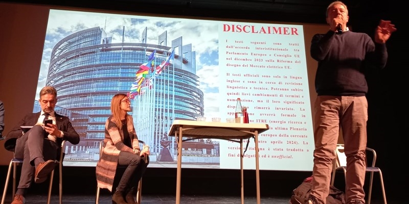 Un momento dell'incontro