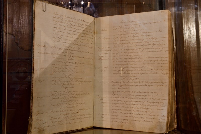 il primo libro dei verbali del magistrato 1847.

