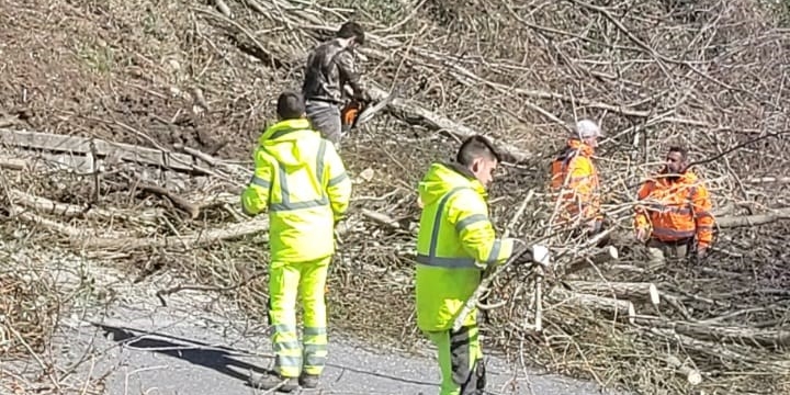 Un momento dell'intervento