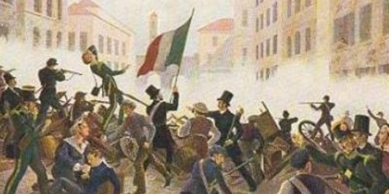 1848 - Finiscono le Cinque Giornate di Milano (177 anni fa)
