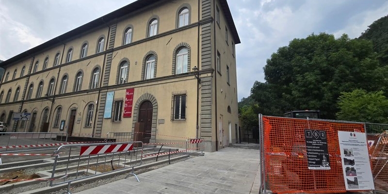 Lavori centro Marradi