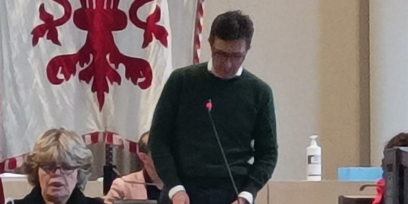 Dario Nardella, durante il suo intervento