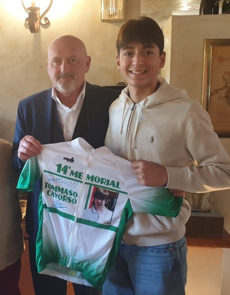 Marco Cavorso premia  Niccolò Iacopi