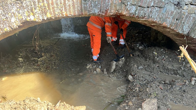 I lavori del Consorzio di Bonifica, dopo...