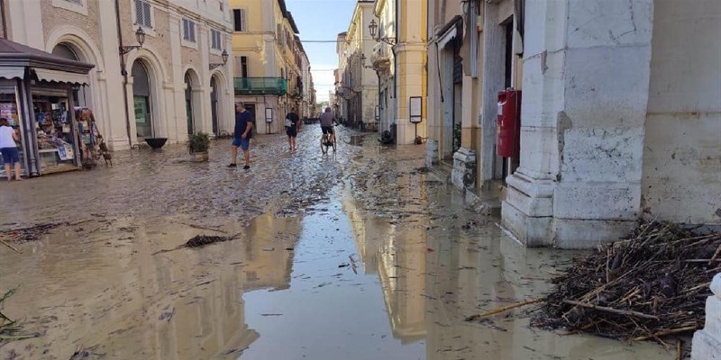 La raccolta fondi di ANSO contribuisce al ripristino della sede CRI di Senigallia devastata dall'alluvione