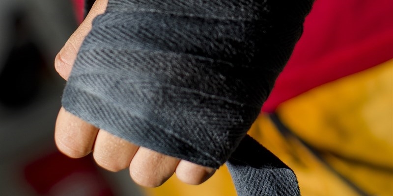 Boxe in piazza a Firenze.