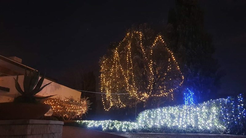 Illuminazione pin Montebonello per Natale