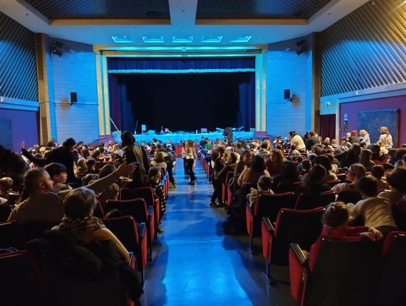 Un momento della serata