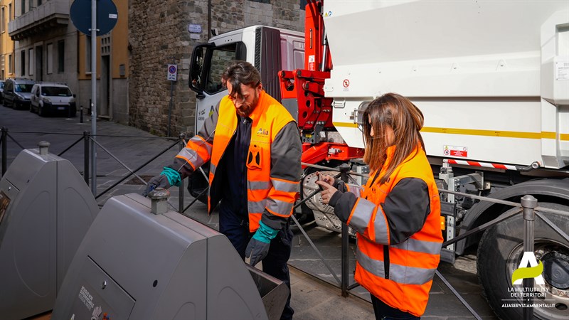 operatori Alia al lavoro