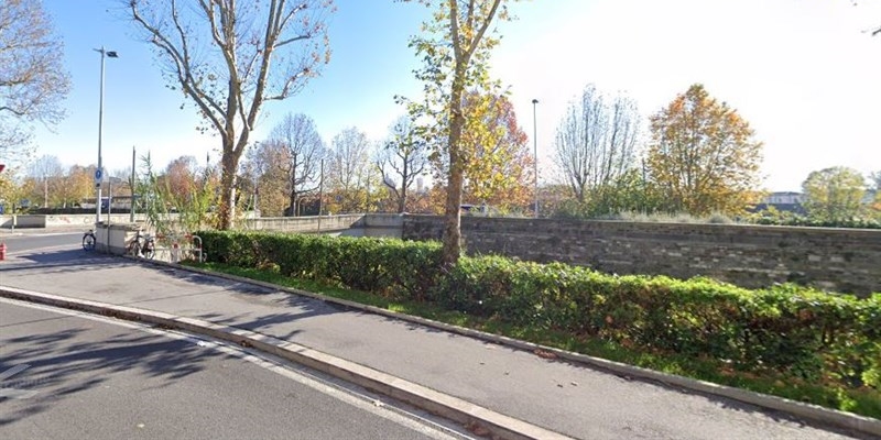 Via Cosseria, interessata dai lavori