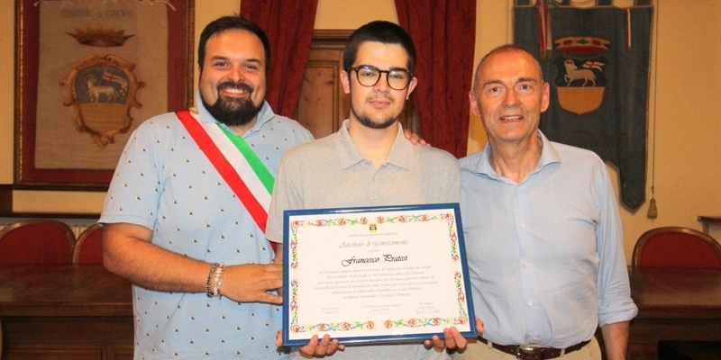 Un momento della cerimonia