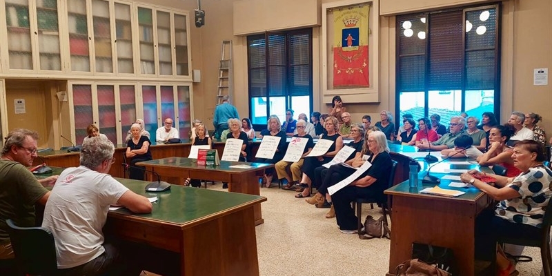 mostra palestinaa Borgo