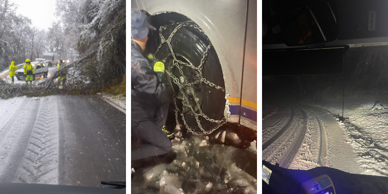 Neve sul Giogo, disagi per i pendolari: “Autobus senza gomme termiche e corse saltate”