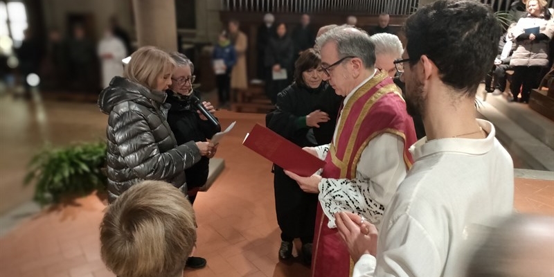 Parte della cerimonia del patrono della Misericordia