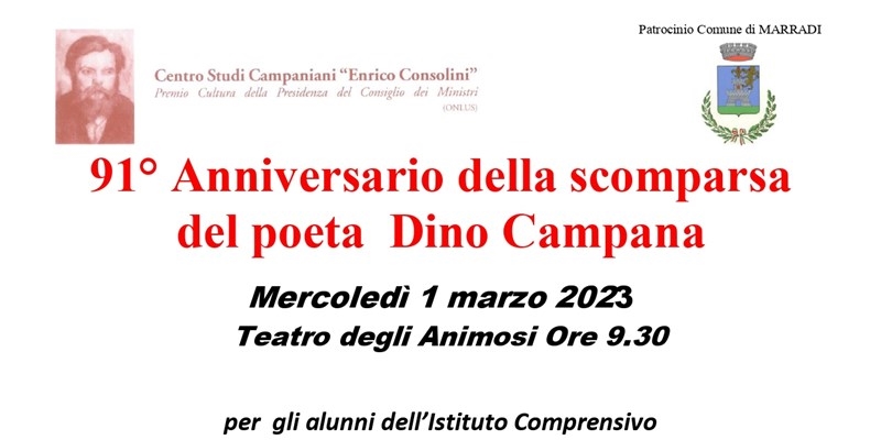 Per il 91° anniversario della morte di Dino Campana la proiezione del film "Il più lungo giorno"