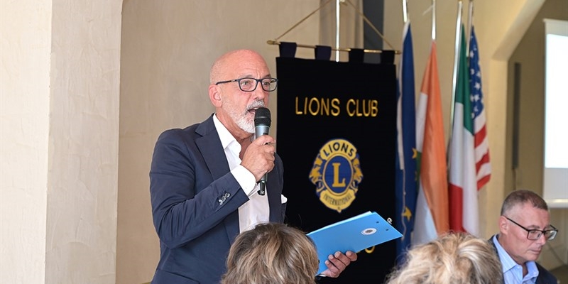 Fabio Capanni, presidente del Lions Club Mugello 