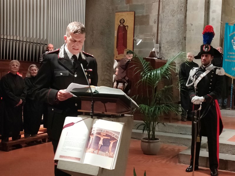 L’intervento del Tenente Colonnello Arturo Michele_