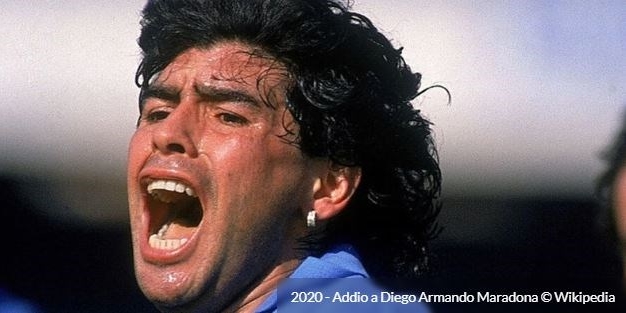 2020 - Muore Diego Armando Maradona (5 anni fa)