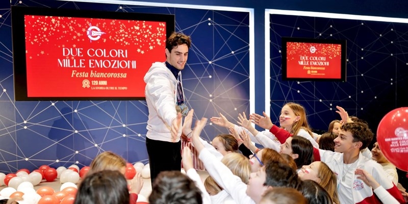 Un momento della festa