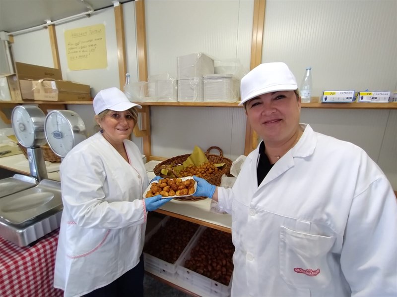 Un momento della sagra