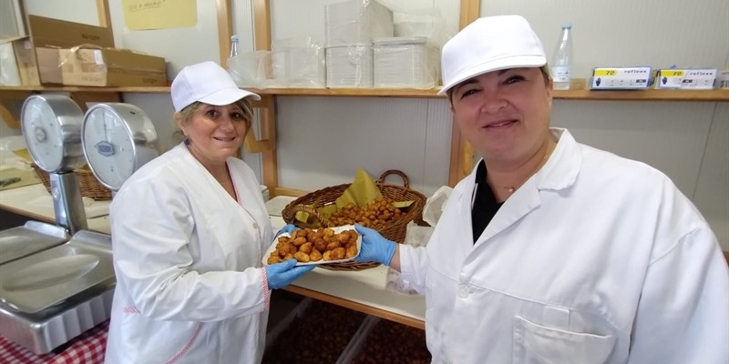 Un momento della sagra