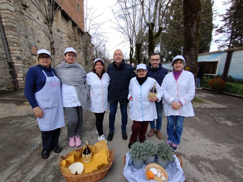 Un momento della sagra