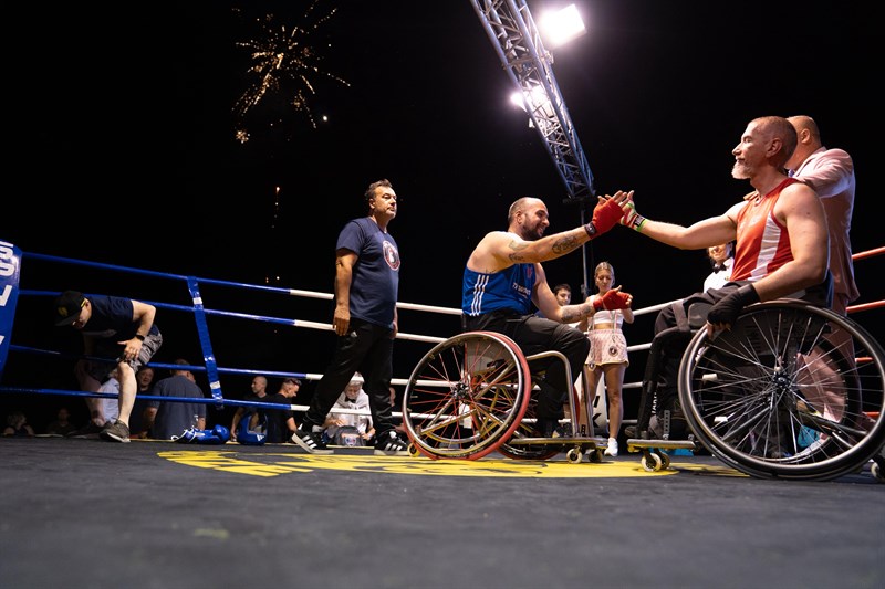 un momento della serata