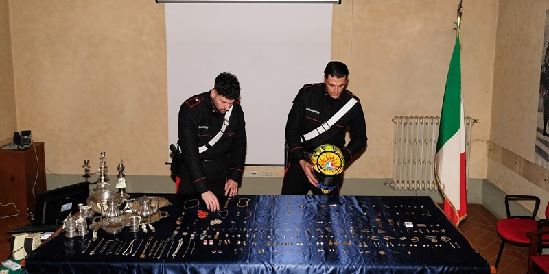 Un immagine dela refurtiva sequestrata