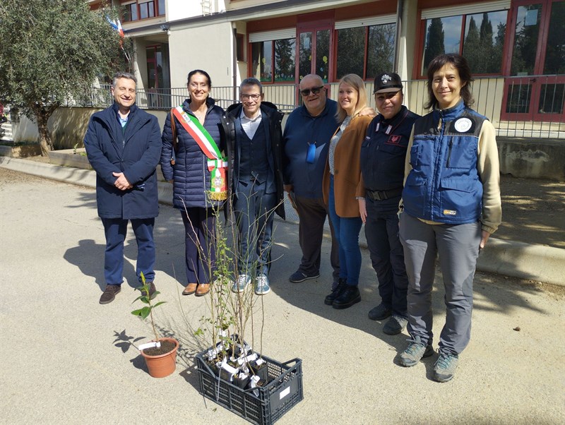 Un momento della  cerimonia