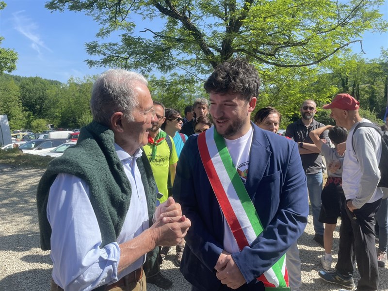 Prodi con Tagliaferri