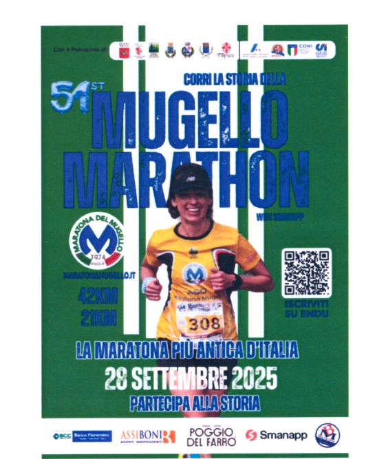 La locandina della Maratona 